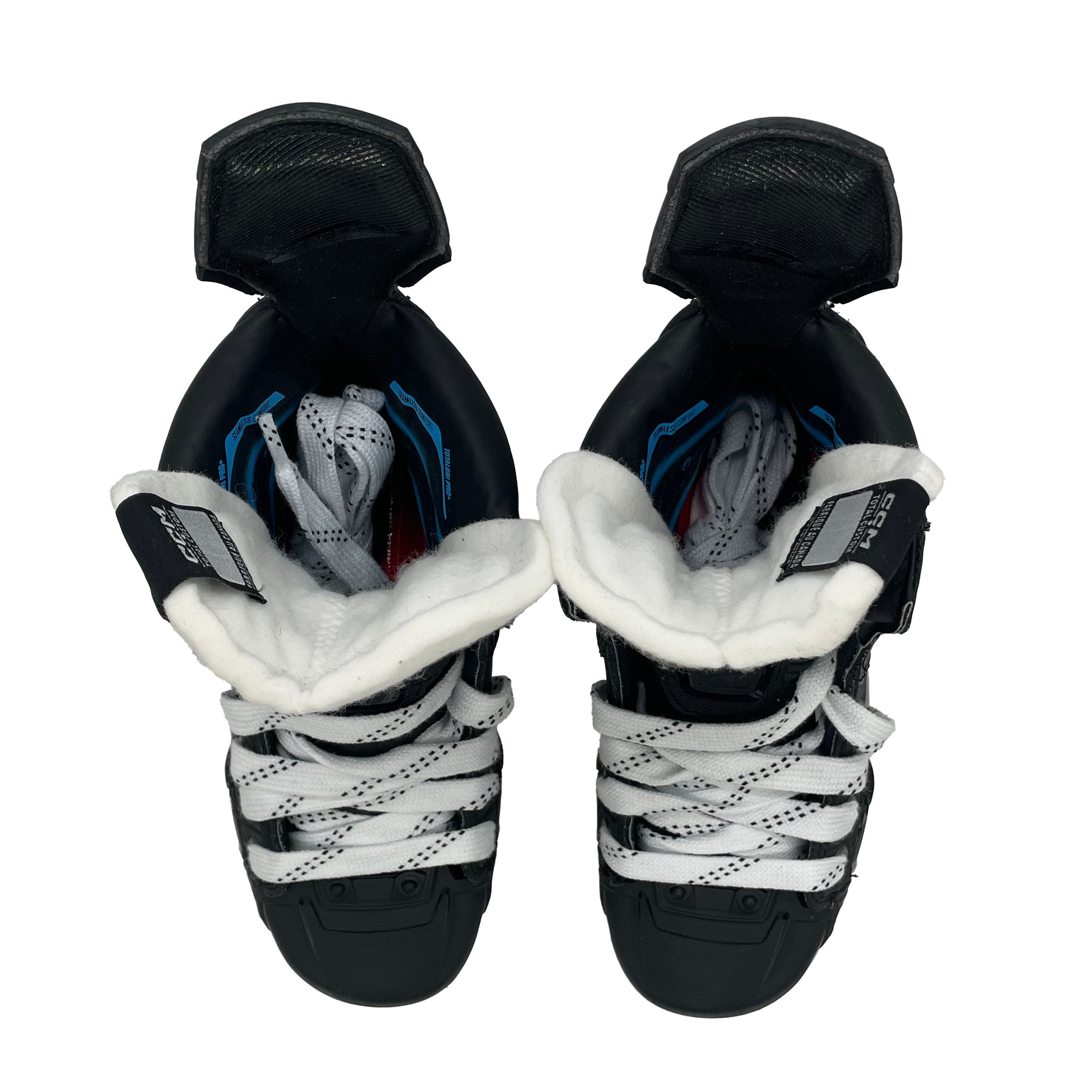 CCM Jetspeed FT6 Pro – Patins de hockey Pro Stock – Taille 4R